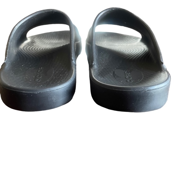 OOFOS Black Sandal Womens 8 Mens 6 EU39 - Picture 3 of 6